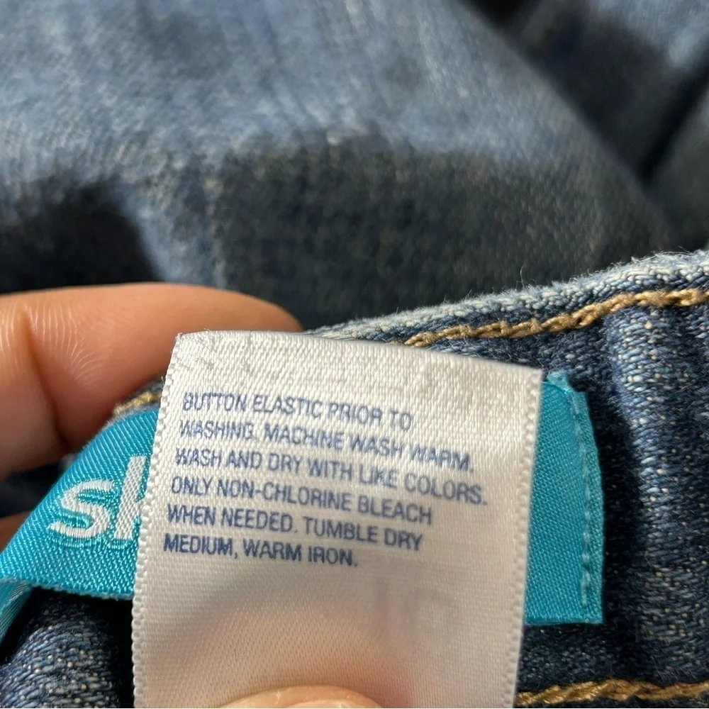 Old Navy Kids Girls Jeans Denim Skinny Adjustable Waist Blue Size 16